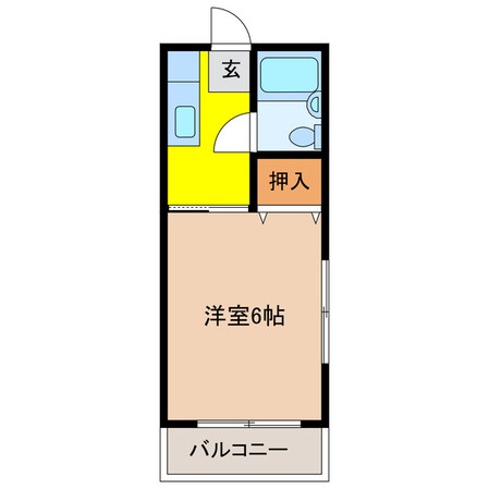 エクセランス岐阜西の物件間取画像